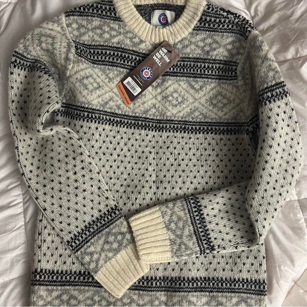 Nordic sweater purchased in Iceland from Icewear